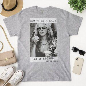 Stevie Nicks "Don't Be A Lady, Be A Legend" Vintage Photo Tee | Rock Icon Shirt